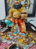 黃銅趙公明財(cái)神爺神像客廳供奉彩繪銅像武財(cái)神趙公明騎虎像擺件 銅彩精工款-48號趙公明 曬單實(shí)拍圖