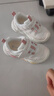 牧童原創(chuàng  )小萌兔閃燈鞋夏款女童運動(dòng)鞋輕便減震網(wǎng)面透氣旋轉扣休閑鞋 甜粉（鏤空單網(wǎng)） 25 鞋內長(cháng)16.5cm 曬單實(shí)拍圖