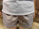 安踏（ANTA）速干套裝丨女針織運(yùn)動(dòng)兩件套夏季新款透氣短袖t恤短褲跑步訓(xùn)練服 【防走光】冷凌紫/綢灰紫-7 L (女170) 曬單實(shí)拍圖