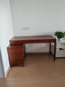 冬木實(shí)木轉角書(shū)桌書(shū)柜一體桌椅組合小戶(hù)型家用臥室電腦桌雙人拐角桌子 【1.2米】實(shí)木斗柜書(shū)桌-胡桃色 曬單實(shí)拍圖
