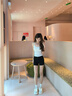卓詩尼軟底涼拖鞋女2025夏季新款蝴蝶結(jié)水鉆珍珠踩屎感拖鞋平底沙灘涼鞋 米白色 37 曬單實拍圖