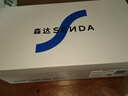 森達(dá)拖鞋女夏季外穿高顏值羊皮厚底增高一字拖涼鞋4RO39BT4 米色 36 曬單實(shí)拍圖