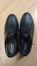 木林森（MULINSEN）男鞋商務(wù)皮鞋簡約日常休閑單鞋 黑色 44碼 SL67341 曬單實(shí)拍圖