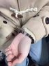 施華索尼亞天然黑曜石海藍(lán)寶手串水晶情侶手鏈男女飾品 烏金黑曜石銀鋯鉆海藍(lán)寶手串 珠子6mm 曬單實(shí)拍圖