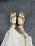 Tory Burch 湯麗柏琦 MELLOW 戶外運動涼鞋女鞋TB 166773 深橄欖色/金色 300 36.5 36.5 6 曬單實拍圖