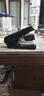得力(deli)55頁平釘省力訂書機/訂書器 防卡釘彈出式釘?shù)?適配24/6、24/8釘 黑色0371S 曬單實拍圖