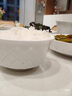 富玉景德鎮(zhèn)陶瓷碗中式高檔餐具純素玲瓏盤子家用菜盤散件送禮禮物 玉牡丹 8.5寸湯碗（拍5發(fā)6） 曬單實(shí)拍圖