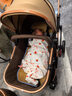 HEGERBABY高端嬰兒車0-3歲用折疊可坐可躺帶減震新生兒寶寶高景觀嬰兒車 卡其【新升級(jí)頂配款】 曬單實(shí)拍圖