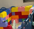 貝琪雅貝琪雅軟體epp泡沫積木磚頭墻游樂場(chǎng)幼兒園室內(nèi)海洋球池沙池圍欄 兩孔42塊顏色隨機(jī) 曬單實(shí)拍圖