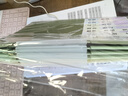 得力(deli)5個(gè)裝A4旋轉(zhuǎn)抽桿夾漸變色拉桿夾學(xué)生試卷夾辦公文件夾資料整理收納 PP685綠色 曬單實(shí)拍圖