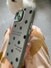 筱旺適用iPhone16Promax手機(jī)殼波點(diǎn)英文蘋(píng)果15plus小眾韓版ins風(fēng)氛圍感14Pro磨砂膚感電鍍鏡框13防摔12 【彩銀黑-電鍍?nèi)ψ采繚M(mǎn)屏波點(diǎn)LS880 iPhone 15 曬單實(shí)拍圖