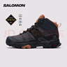 薩洛蒙（Salomon）女款 戶(hù)外運動(dòng)防水透氣中幫防護登山徒步鞋 X ULTRA 4 MID GTX 烏木色 412956 38.5 (UK5.5丨 38 2/ 3) 曬單實(shí)拍圖