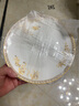 傳世瓷碗碟套裝家用景德鎮(zhèn)歐式骨瓷碗筷陶瓷器吃飯?zhí)淄氡P子中式 天鵝湖60件 60頭豪華套裝 曬單實拍圖