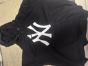 47美版棒球聯(lián)盟連帽衛衣套頭帽衫加絨寬松男女款美國47brand出品 黑色-胸前NY印花 L （身高175-185cm，體重65-80kg） 曬單實(shí)拍圖