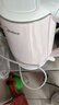 美的（Midea）電熱水壺家用電水壺?zé)畨?雙層防燙 0涂層食品級304不銹鋼 1500W快速沸騰 1.7L大容量 HJ1705 曬單實拍圖