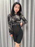 蕉樹(shù)收腹提臀褲塑形束腰強力收小肚子翹臀打底褲安全褲無(wú)痕內褲女 黑色 L 【98-115斤】 曬單實(shí)拍圖