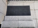 奢帝室外地墊進(jìn)門(mén)墊酒店大門(mén)口入戶(hù)外拼接防滑腳墊臺階塑料防水防曬 三刷灰色（升級加密） 75*150CM（四周含邊+送安裝錘） 曬單實(shí)拍圖