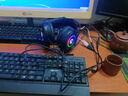 小米（MI）米家生態(tài)頭戴式電腦耳機(jī)電競游戲耳麥吃雞聽聲辯位USB有線筆記本手機(jī) 雅黑色7.1聲版USB版 曬單實(shí)拍圖