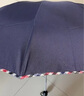 天堂 加大雨傘三折 晴雨兩用商務傘10骨大雨傘男女 藏青 曬單實拍圖