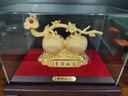 RWTW事事如意柿子擺件絨沙金辦公室客廳玄關(guān)酒柜裝飾品喬遷新居禮物 大號事事如意【絨沙金】 曬單實(shí)拍圖