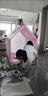 婕茵桐秘密基地小屋帳篷 兒童小帳篷室內家用女孩公主小房子帳篷禮物 四窗戶款粉色帳篷【PVC桿】 帳篷+星星燈 曬單實拍圖