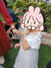G.DUCKKIDS童裝兒童公主裙夏裝新款連衣裙女童裙子中大童甜美風網(wǎng)紗裙9女孩 白色 140 尺碼9~10歲【130-140cm】cm 曬單實拍圖