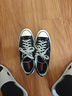 匡威（Converse）官方 Chuck 70 Hacked Heel堆疊感帆布鞋黑色A07984C A07984C 44 曬單實(shí)拍圖