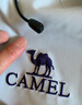 駱駝（CAMEL）行俠硬殼單層沖鋒衣戶外登山服防風(fēng)防水防污時尚休閑風(fēng)衣外套 B001,遠(yuǎn)山藍(lán),男女同款女拍小一碼 S 曬單實(shí)拍圖
