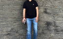 Lee春夏標(biāo)準(zhǔn)版型防曬紫外線刺繡logo涼感短袖男女同款情侶polo衫 黑色 L 曬單實(shí)拍圖