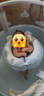 自游寶貝 SWIMMING BABY嬰兒游泳圈新生兒腋下圈雙氣囊防嗆水泳圈兒童游泳裝備救生圈 小熊新生兒腋下圈(0-3月 5-14斤) 曬單實拍圖