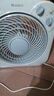 格力（GREE） 電風(fēng)扇風(fēng)扇臺式轉頁(yè)扇家用臺扇/電風(fēng)扇 學(xué)生辦公適用 轉葉扇 學(xué)生扇 迷你小風(fēng)扇輕音風(fēng)扇 定時(shí)款KYT-2501 曬單實(shí)拍圖