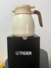 虎牌（TIGER）香港直郵陶瓷內(nèi)膽保溫壺智能顯溫燜燒泡茶壺家用大容量熱水壺送禮 白色【1100ml316內(nèi)膽+顯溫】 曬單實拍圖