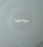 yottoy 瑜伽平衡球核心力量訓練健身腳踩氣墊兒童腳踝康復鍛煉器材 【雙面設計 環(huán)保材質(zhì)】云山藍 曬單實(shí)拍圖