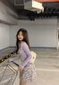 FSHE2025年新款法式初戀小個子雪紡碎花吊帶連衣裙開衫兩件套裝女夏季 短款碎花裙 S 曬單實拍圖