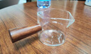 onlycook咖啡杯玻璃杯子 刻度杯量杯 小奶盅意式濃縮萃取量杯 75ml單嘴 曬單實拍圖
