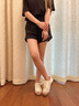 妙麗（Millies）品牌平底德訓(xùn)鞋女網(wǎng)面做舊透氣輕便阿甘鞋2025夏季新款運(yùn)動休閑鞋 米白 38 (240mm)  標(biāo)準(zhǔn)碼 曬單實拍圖
