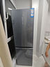 海爾（Haier）冰箱410升家用二門雙開門零距離自由嵌入全空間保鮮一級雙變頻BCD-410WLHC214GXU1(灰)國家補貼20% 曬單實拍圖