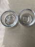 雄沃馳水晶玻璃杯不燙手家用加厚扳指杯主人杯白酒杯養生玻璃茶杯 禪定水晶杯 95ml 2只 水晶主人杯【防爆】 曬單實(shí)拍圖