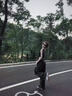 燦圖美式復(fù)古迷彩闊腿牛仔褲女夏季新款小個子高腰顯瘦寬松直筒工裝褲 迷彩灰 M 【建議90-110斤】 曬單實拍圖