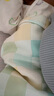 貝瑞加（Babyprints）新生兒連體衣2件裝嬰兒純棉衣服初生寶寶內(nèi)衣長(zhǎng)袖薄款爬服 白藍(lán)52 曬單實(shí)拍圖