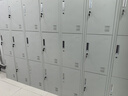 廚事優(yōu)（CHUSHIYOU）單三門(mén)更衣柜鐵皮柜帶鎖員工柜健身房浴室鋼制儲物柜辦公室衣柜 曬單實(shí)拍圖