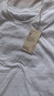 無印良品（MUJI）女式 天竺編織 無袖T恤 上衣打底衫女款內(nèi)搭背心 坎肩 25年夏季 白色 L (165/88A) 曬單實拍圖