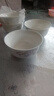 陶瓷飯碗湯碗組合套裝簡(jiǎn)約米飯碗小湯碗家用早餐碗微波爐適用 國色天香4.5英寸碗4只 曬單實(shí)拍圖