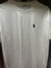 U.S. POLO ASSN.T恤男夏季涼感短袖圓領(lǐng)白色小t恤打底衫上衣男裝父親節(jié) 白色 XL 曬單實拍圖