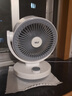VCJ【德國品牌】空氣循環(huán)扇電風(fēng)扇家用臺式桌面節(jié)能輕音風(fēng)扇 機械旋鈕可搖頭3m線 DQ212R 曬單實拍圖