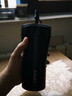 ISTTOKE慕咖STTOKE密封吸管杯2025新款保溫咖啡杯精致大容量戶外辦公水杯 奢華黑 20oz 密封吸管杯 曬單實拍圖