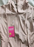 SIINSIIN【戚薇同款】冰皮防曬衣女夏季透氣修身涼感防曬服戶外穿搭外套 【連帽款】裸杏粉【組合裝】 M 曬單實(shí)拍圖