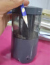 得力（deli）電動削筆機 雙電源卷筆刀削筆器自動排斷芯轉(zhuǎn)筆刀/削筆刀 兒童學生文具考試生日開學禮物黑色 曬單實拍圖