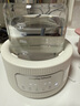 摩飛電器（Morphyrichards）電熱水壺全玻璃恒溫壺家用熱水壺燒水壺養(yǎng)生煮茶壺多段控溫電水壺極速風冷沖奶泡奶機MR5602 1.2L 椰奶白 曬單實拍圖