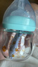 歐貝妮 新生兒奶瓶 嬰兒奶瓶 玻璃奶瓶 初生兒寶寶奶瓶0-3-6個月120ML 曬單實拍圖